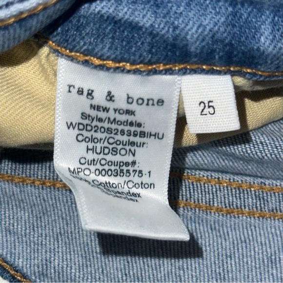 Rag & Bone Nina high rise ankle skinny jeans - Picture 10 of 10